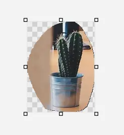 ペイントで切り抜き